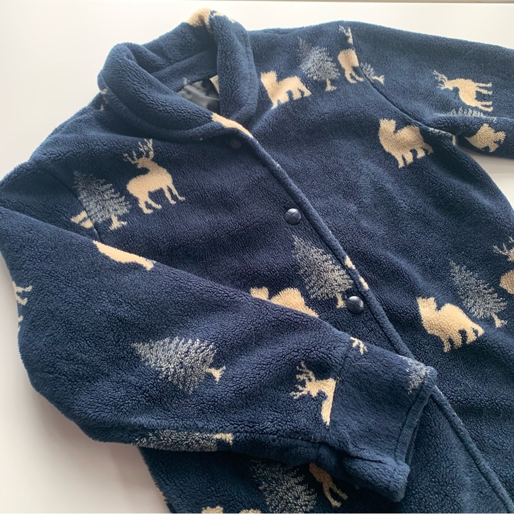 Vintage Northern Reflections Fleece Patterned Jacket